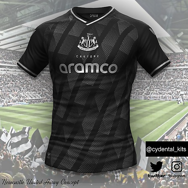 Newcastle United Away Concept