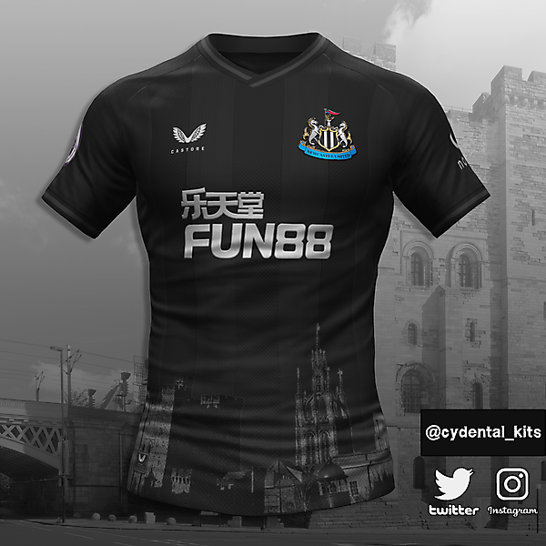 Newcastle United Away Concept