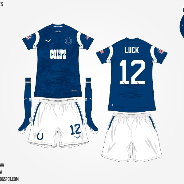 #NFLtoSoccerProject - Indianapolis Colts (Home)