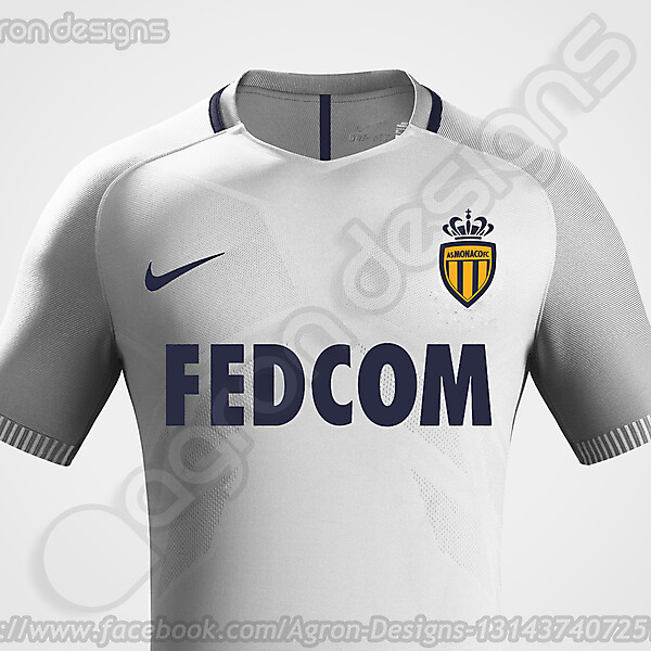 Nike As Monaco Fc 2016-17 Away Kit Based On Leaked Images
