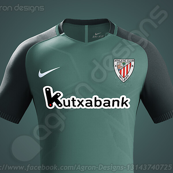Nike Athletic Club Bilbao 2016-17 Away Kit Based On Leaked Images