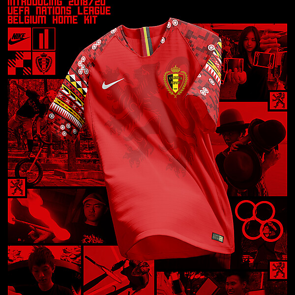 Nike Belgium Home Shirt