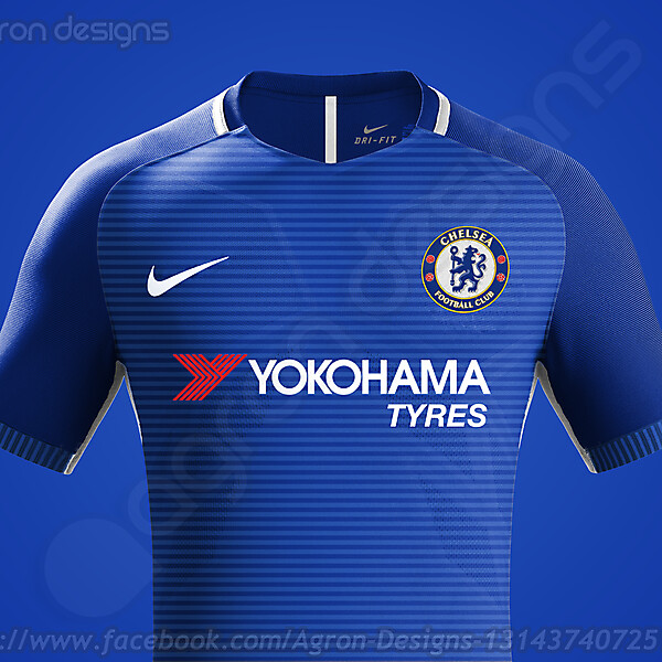 Nike Chelsea Fc Home Kit Concept v2