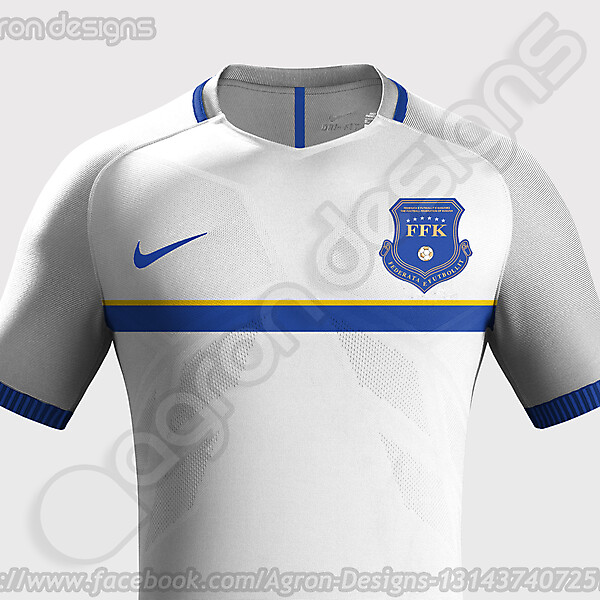 Nike Kosovo NT Away Kit Concept