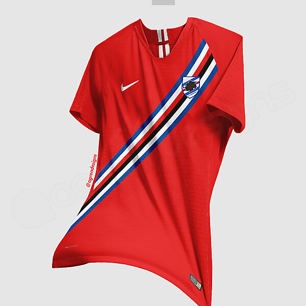 Nike Sampdoria Third Kit Concept