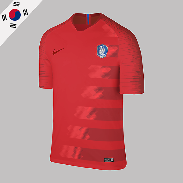 Nike South Korea Home Jersey 2018 Concept  