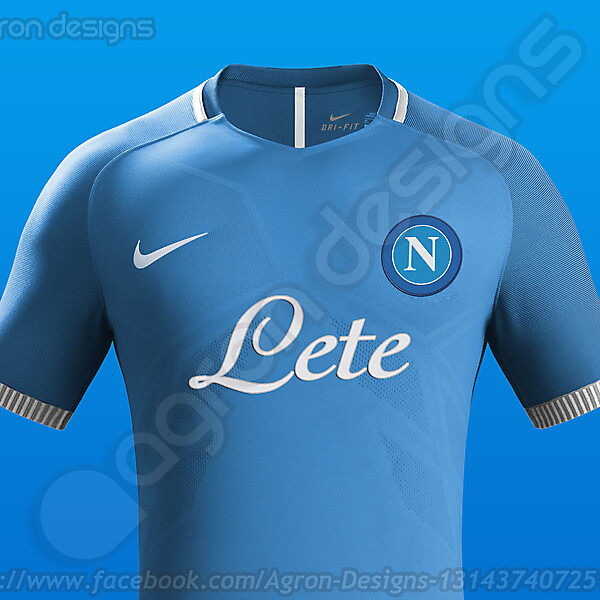 Nike SSC Napoli Home kit Concept