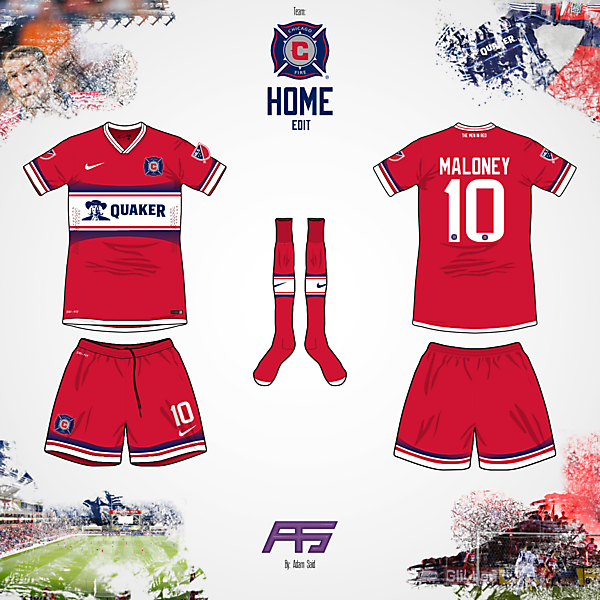 Nike Takeover's MLS (Chicago Fire Home)
