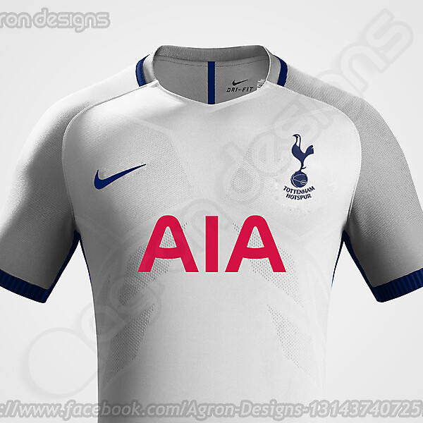 Nike Tottenham Hotspur Fc Home Kit Concept