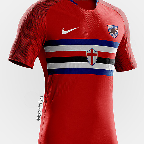 NIKE_VAPOR_2018 SAMPDORIA THIRD KIT CONCEPT