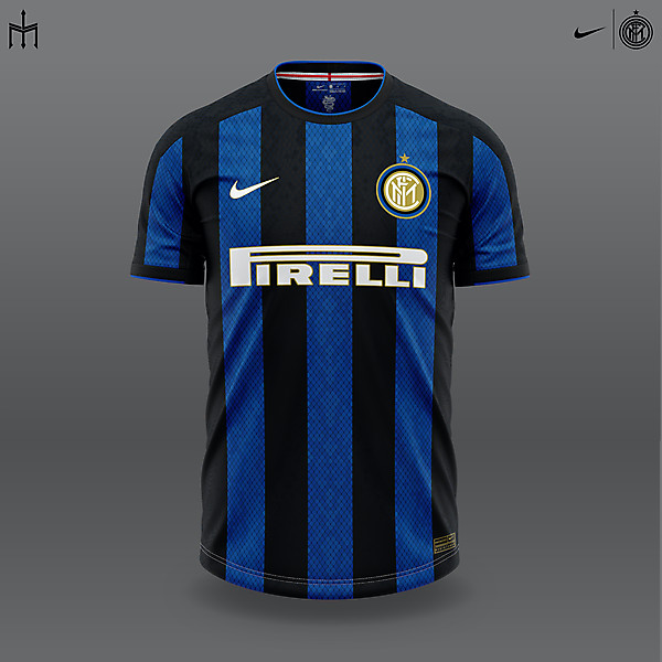 NIKE X F.C. INTERNAZIONALE CONCEPT: Home Shirt.