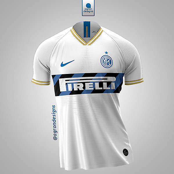 NIKE X INTER AWAY KIT REDESIGN CONCEPT