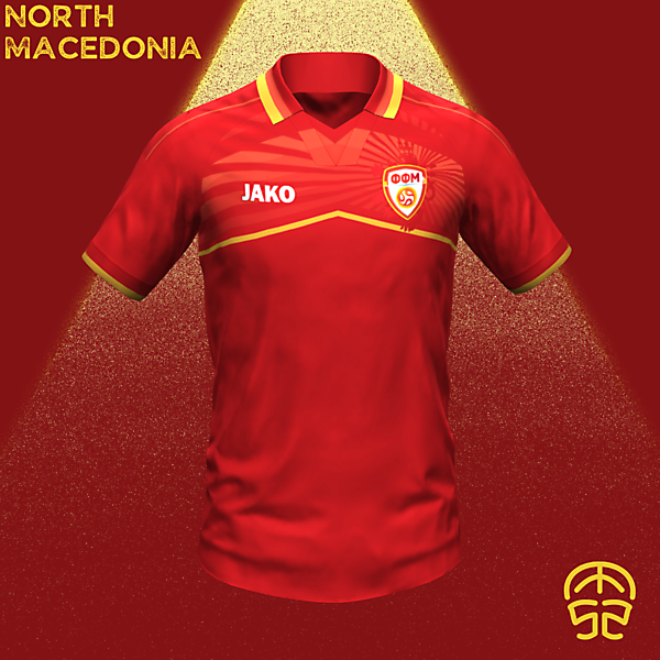 NORTH MACEDONIA HOME KIT by Mangganate52