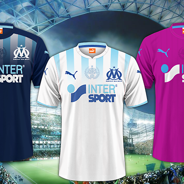 Olympique de Marseille - Puma Kits
