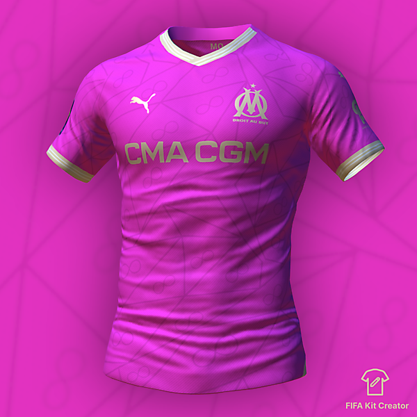 Olympique de Marseille away concept