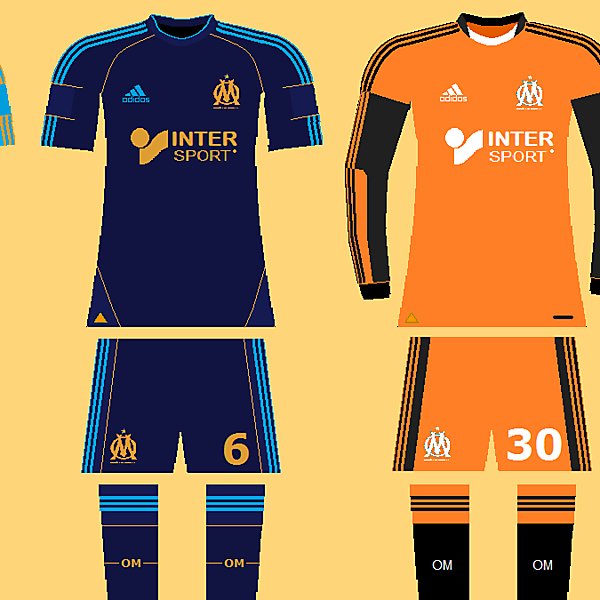Olympique de Marseille concept kit 1