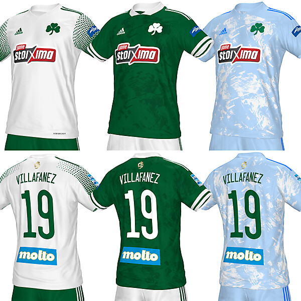 Panathinaikos 21 x Adidas