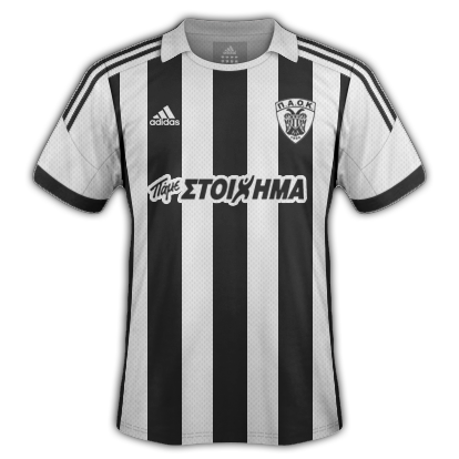 PAOK kits for 2013/14 (Adidas)