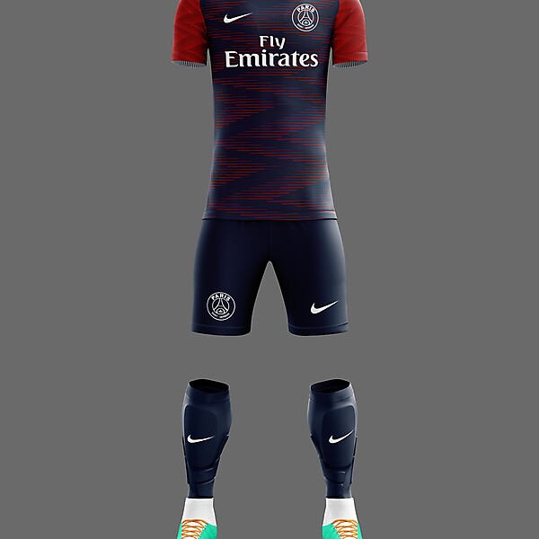 Paris Saint-Germain F.C Nike 2019 Home Kit