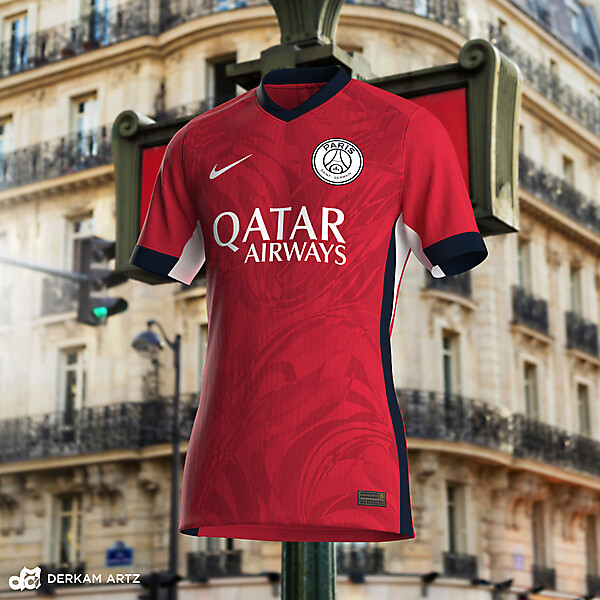 Paris Saint-Germain x Nike - Third Kit Concept 
