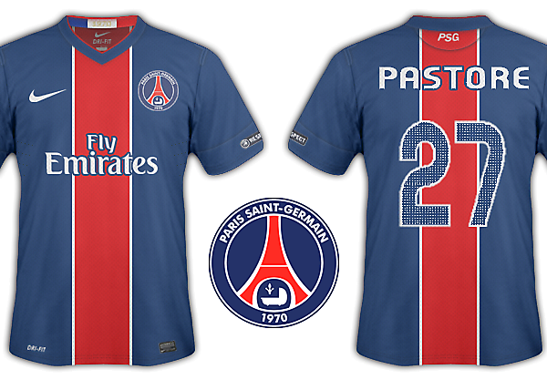 Paris St Germain kits 2012-13