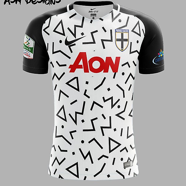 Parma Calcio 1913 Nike 2018 Home Kit 
