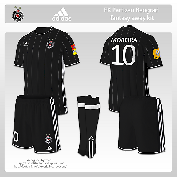 FK Partizan Beograd fantasy away