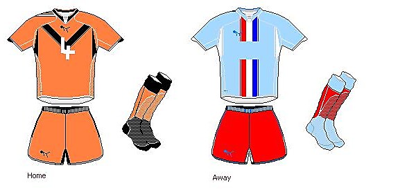 PUma Holland home and away.