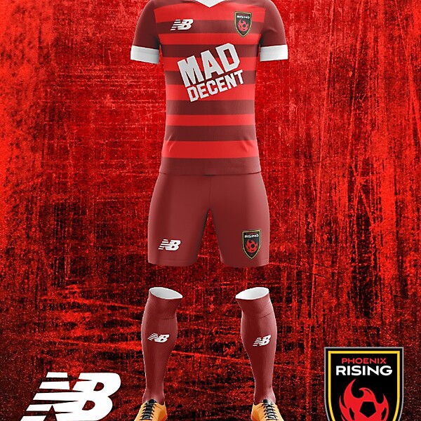 Phoenix Rising FC New Balance 2018 Home KIt
