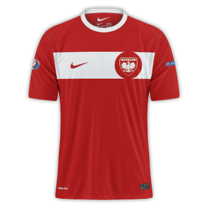 Poland - Euro 2016 Fantasy Away Shirt(with my crest)