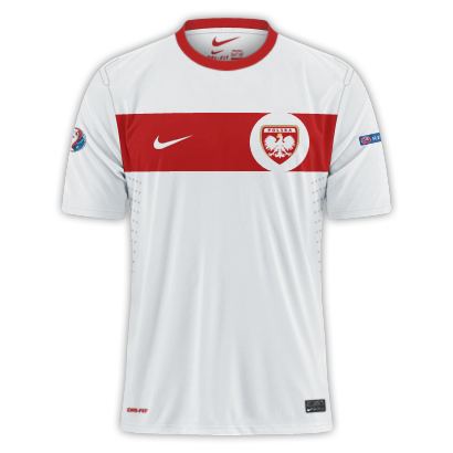 Poland - Euro 2016 Fantasy Home Shirt(with my crest)