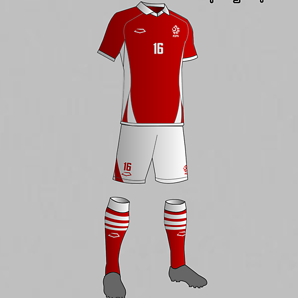 Poland National Football Team Away Kit 2016