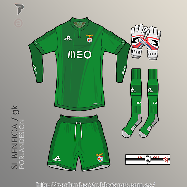 PORLANDESIGN / SL Benfica GK kit