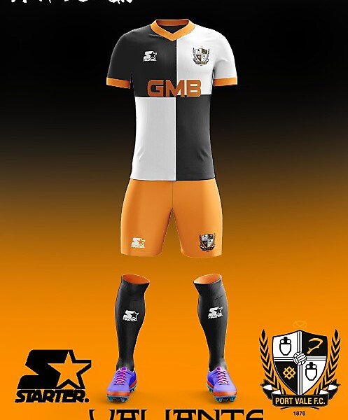 Port Vale F.C. Starter 2018 Home Kit