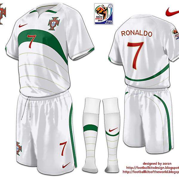 Portugal World Cup 2010 fantasy away