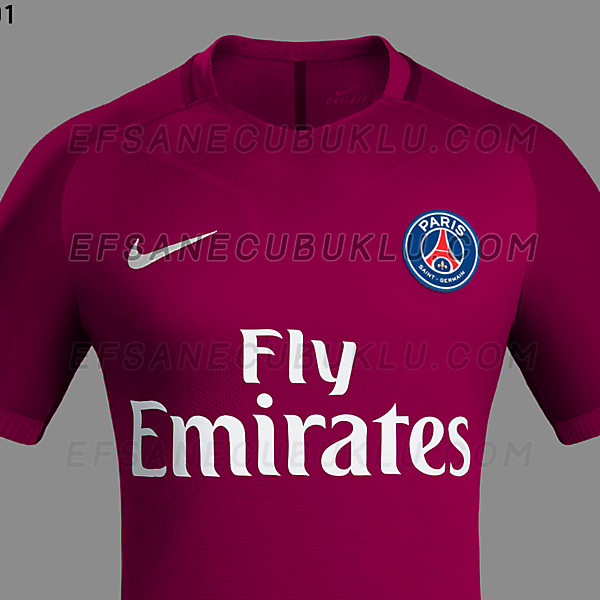 PSG 16/17 Away Shirt (Certain)