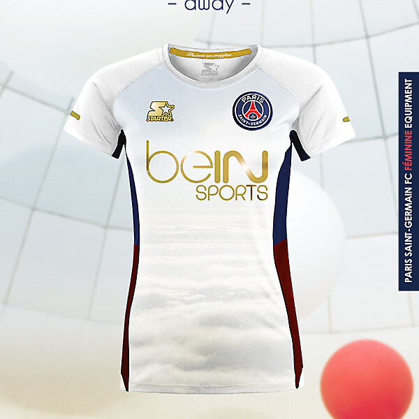 PSG Women Away - Starter kit 16-17