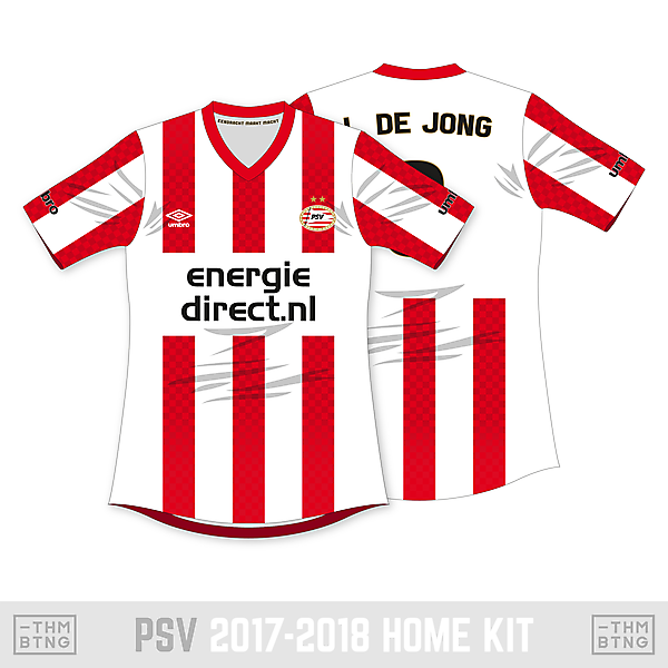 PSV 2017-2018 Umbro Home Kit Concept