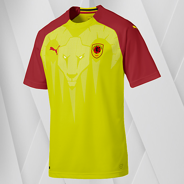 Puma Angola Home Jersey (with sable antelopes graphic)