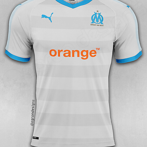 PUMA_MARSEILLE HOME 2018-19 KIT CONCEPT