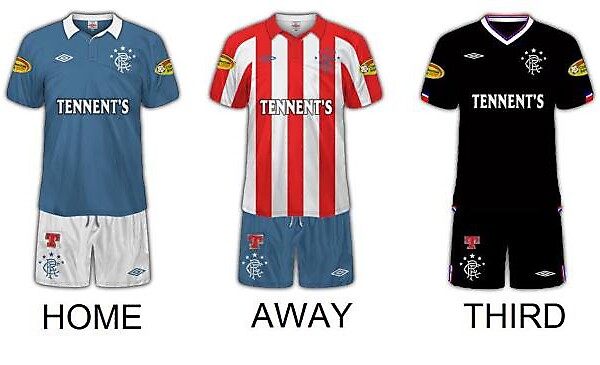 Rangers 10/11 strip