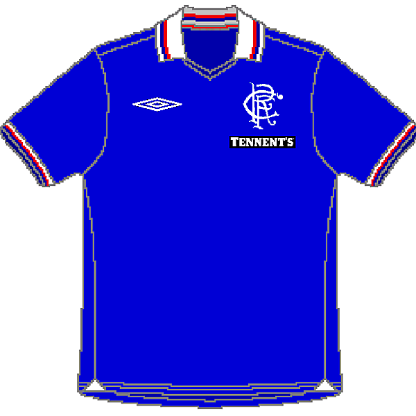 The Rangers FC Umbro Home