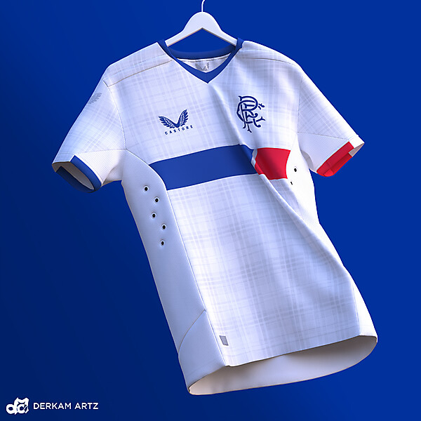 Rangers FC x Castore - Away Kit Concept 