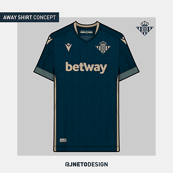 Real Betis | away shirt concept | @jnetodesign