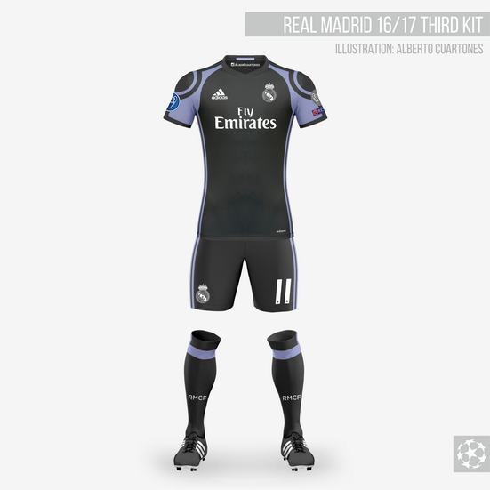 Real Madrid 16/17 Third Kit