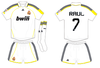 Real Madrid fantasy home shirt