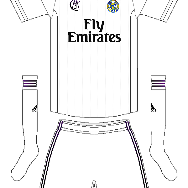 Real Madrid Adidas Home Kit