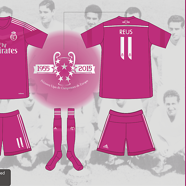 Real Madrid Away Kit 2014/2015 - Prediction