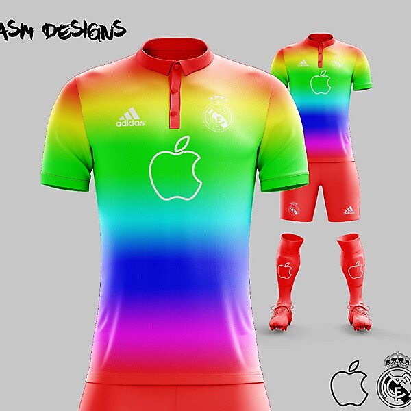 Real Madrid C.F. 2018 Adidas Apple X Kit