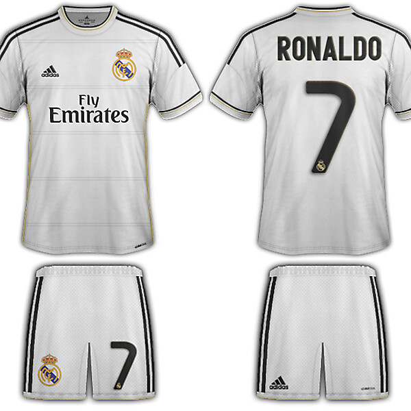 Real Madrid kits 13-14